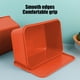 thumbnail image 5 of Fiambrera Bento con aislamiento hermético y tapa segura para comidas frescas todo el día. Almacenamiento portátil de alimentos para el trabajo, la oficina y el trayecto. Aestivo | Rojo |, 5 of 6