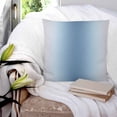 thumbnail image 3 of Light Blue Grey Ombre 18x18 Pillow Covers Set of 2, Modern Abstract Art Gradient Throw Pillow Covers Decorative Couch Cushion Case, Microfiber Square Pillowcases for Bedroom Car Living Room, 3 of 7