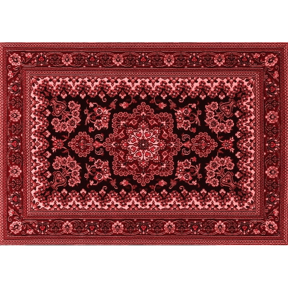 Ahgly Company Indoor Rectangle Persian Red Traditional Area Rugs, 2' x 5'