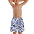 thumbnail image 2 of Inevnen Family Matching Swimsuit Father and Son Floral Print Beachwear Swimwear Sets Daddy and Me Swimming Trunks Pants, 2 of 5