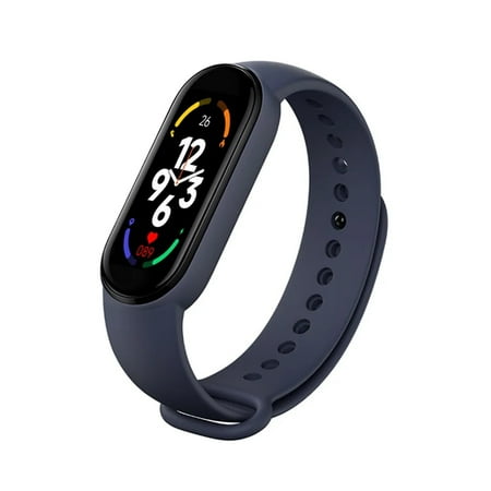 M7 Smart Watch Men Women Fitness Tracker Sports Smart Band Bluetooth Heart Rate Calories Smartwatch Bracelet For Xiaomi Black