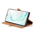 thumbnail image 2 of Samsung Galaxy Note 10 Plus Wallet Case Samsung Galaxy Note 10 Plus Luxury PU Leather Case, Book Folding Flip Retro Case with Kickstand, [RFID Blocking] Credit Card Slot Magnetic Closure Cover, Brown, 2 of 8