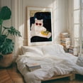 thumbnail image 5 of Cat-itude | Animals Pets Cats - Painting Cat Humor Pop Art Animal Retro Illustration Whimsical Unframed Wall Art Print 24 x 32 inches, 5 of 13