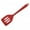 Red, variant on ievspot 1 Pcs Silicone Slotted Spatula, Non-stick Thin Slotted Spatula Heat Resistant Kitchen Silicone Turners for Cooking