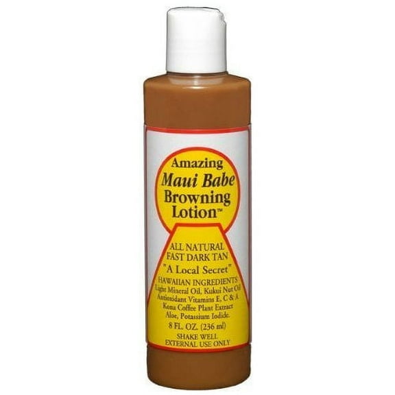 Maui Babe Bronzing Lotion 8 oz (Pack of 3)