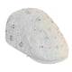 thumbnail image 1 of Gorra para mujer, elegante, plana, blanca, con lentejuelas Gatsby Newsboy, 1 of 2