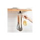 thumbnail image 2 of Soporte giratorio para utensilios de cocina de 360°, 6 ganchos debajo del gabinete, soporte para utensilios de cocina, ganchos de almacenamiento sin perforación, estante organizador para cocina/baño, 2 of 5
