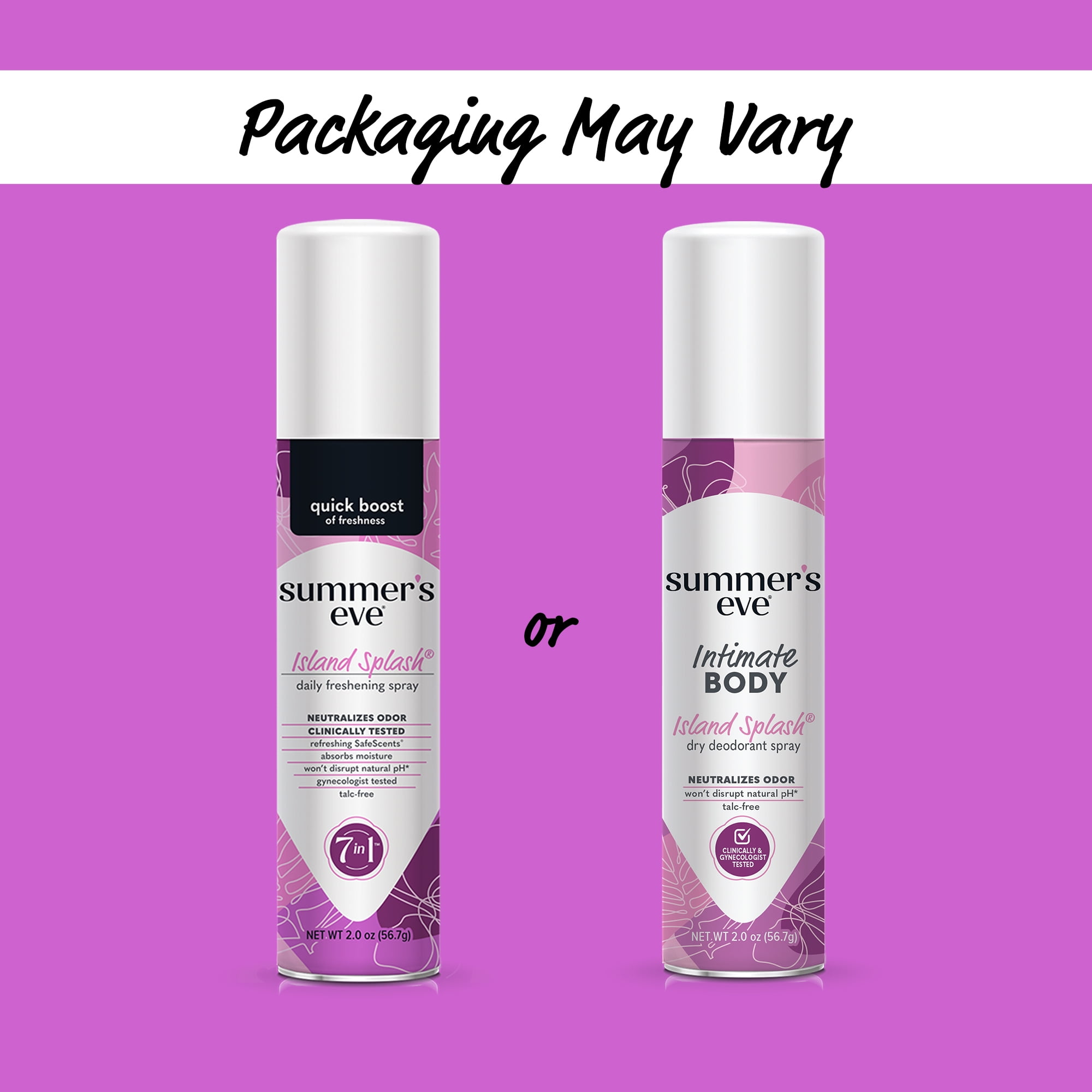 Summers EveIsland Splash Daily RefreshingFeminine Spray,