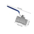 thumbnail image 2 of HIAKDOFT 1Set Auto Water Shut Off Valve Multi Heavy Duty Shut Off Mechanism For Garden Hose, 2 of 6