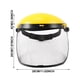 thumbnail image 4 of Gafas de seguridad de malla completa - Casco con protección facial, cinta ajustable para la cabeza, para silvicultura/agricultura/trabajo de la madera, evita cortes/arañazos, 4 of 7