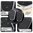 thumbnail image 4 of Key Fob Case Fit for Cadillac XTS XT4 XT5 XT6 ATS ATS-v SRX CT6 CTS 2014 2015 2016 2017 2018 2019 2020 2021-2023 HYQ2AB HYQ2EB 5 Button Pad Cover Keyless Entry Remote Car Key Fob Shell Replacement, 4 of 7