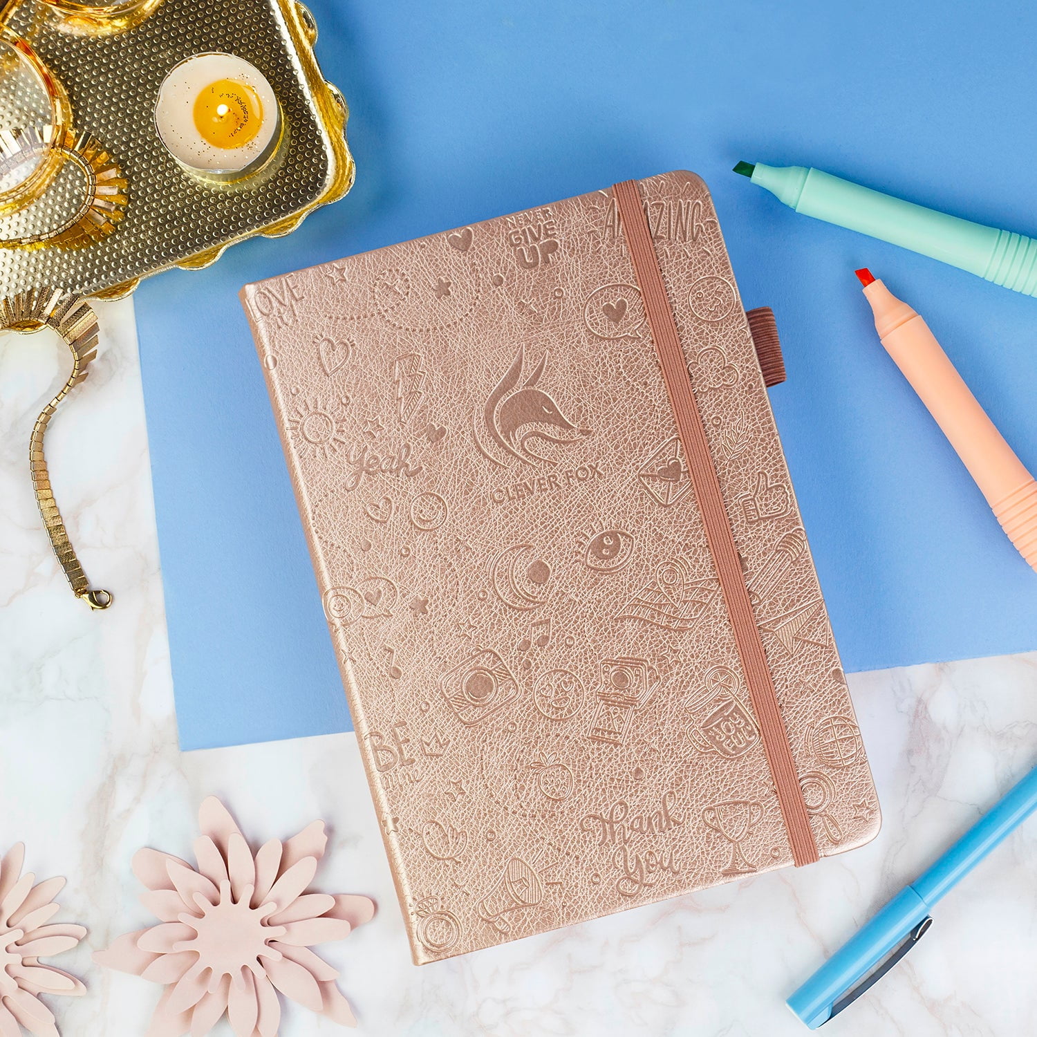 Clever Fox Gratitude Journal