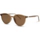 thumbnail image 1 of Retro round sunglasses for women and men polarized UV400 protection classic sunglasses (champagne frame tea piece polarized lens), 1 of 4