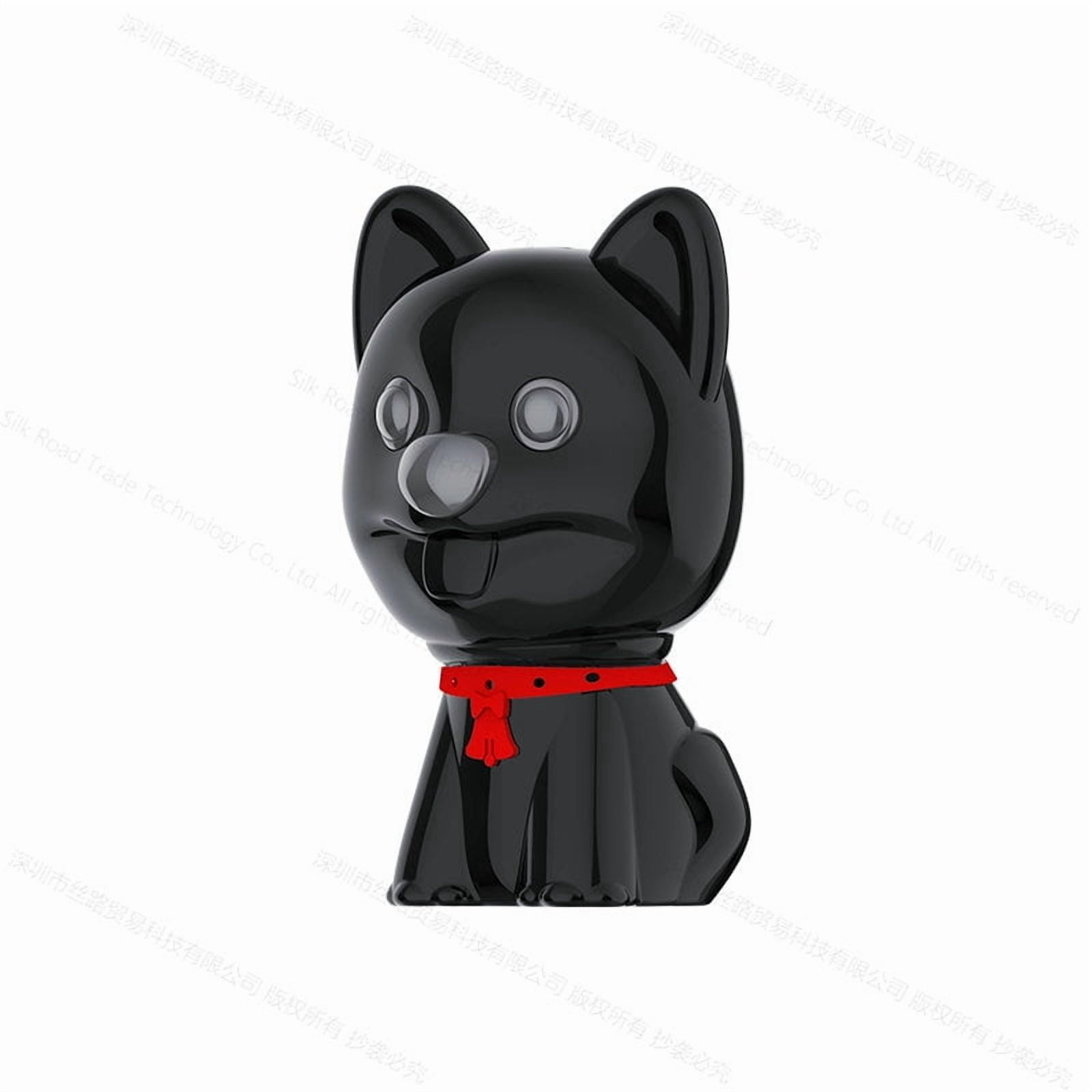 Yescool E300 Puppy Hidden Children safety Class Meeting Digital voice recorder Portable pendant Stealth Sound Record Dictaphone-16GB Black