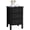 Black, variant on Yaheetech Nightstand with 3 Drawers, Wooden 3-Drawer Bedside Table with Solid Wood Legs, Bedside Cupboard Storage Organizer for Bedroom Home Office Small Space, Easy Assembly, Black