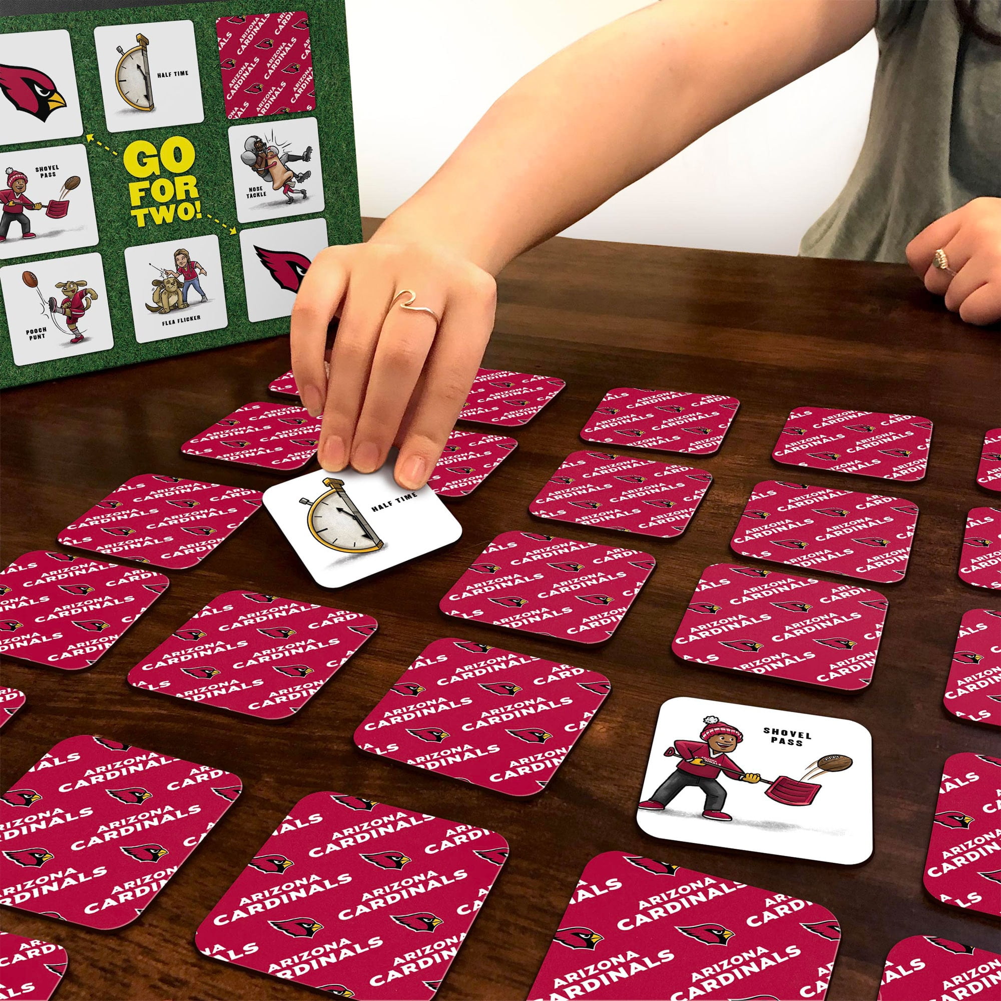 YouTheFan NFL Arizona Cardinals Memory Match Game