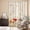 Red Beige, variant on Mushrooms Kitchen Curtains Window Panels, Spring Floral Farmhouse Botanical Watercolor Insulated Window Treatment Curtain, Grommet Curtains for Bedroom/Living Room/Bathroom, 2 Piece 27.5"Wx39"L