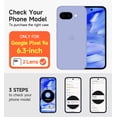 thumbnail image 3 of Suritch for Google Pixel 9a Phone Case with 360° Rotatable Hand Strap Grip Holder, Invisible Kickstand and Slide Camera Cover, Rugged Shockproof Protective Cover, Green, 3 of 10