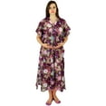 thumbnail image 6 of Bimba Nursing Kaftan Cotton Night Gown, Hospital Delivery Gown- Front Buttons, 6 of 6