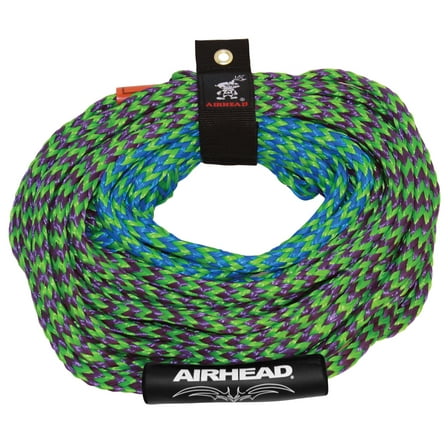 Airhead 2 Section Tow Rope, 1-4 Rider Towable Tube Rope, up to 60 ft