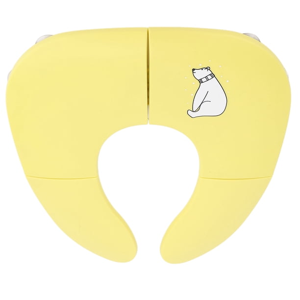 ASITO DE INODORO DE VIAJE Plegable Para Bebé, Diseño de Ventosa antideslizante, Orinal de Vije Portátil para Niños Pequeños, Estera para viaJes al aire libre