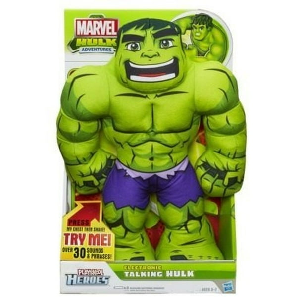 hulk talking plush