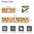 thumbnail image 3 of Yayeee Faucet Mat for Kitchen Sink 14.7" Diatomite Long Splash Guard Pad, Green Retro Autumn Leaves, 2 Pack, 3 of 7