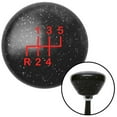 thumbnail image 1 of American Shifter  Red Shift Pattern 16n Black Retro Metal Flake Shift Knob with M16 x 1.5 Insert Auto, 1 of 1