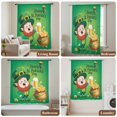 thumbnail image 6 of St. Patrick's Day Sheer Curtains 72 Inches Long, Funny Gnomes Beer Gold Coin Shamrock Green Light Filering Curtains, Breathable Simi Curtain Privacy Drapes for Living Room Bedroom Window Treatment, 6 of 9