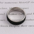 thumbnail image 2 of Full Diamond Shambhala Jewelry Stainless Steel Diamond Ring, 2 of 4