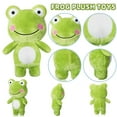 thumbnail image 1 of Peluche verde de 9.8 pulgadas, suave y tierno, de algodón, para niños mayores de 3 años | Regalo para el desarrollo sensorial infantil | Perfecto para abrazar, acampar, viajar, Navidad, San Valentí, 1 of 5