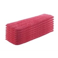 thumbnail image 1 of 8 Têtes de Vadrouille en Microfibre pour Vadrouilles Humides/sèches Recharges Réutilisables Adaptées au Système de Soin des Sols - Rouge, 1 of 5