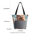 thumbnail image 3 of Sikiie Floating Cat And Donuts Shoulder Bag Casual Hobo Crossbody Tote Bag for Women and Men Large Purse Messenger Bag Travel Work, 3 of 6