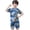 1-Blue1742, variant on Baby Boys Camo Outfits Casual Sports Short Sleeve T-Shirt Shorts Set, Sizes 9-12 Months