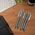 thumbnail image 5 of Dadiaei 5PCS Gel Pen set, Black Ink Pens Ultra Fine point Smooth Writing Pens with Silicone Grip, Retractable Cute Pens for Journaling NoteTaking sketching drawing stationery, 5 of 6