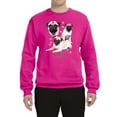 thumbnail image 2 of If It's Not a Pug It's Just a Dog Gift | Mens Dog Lover Crewneck Graphic Sweatshirt, Fuschia, X-Large, 2 of 3