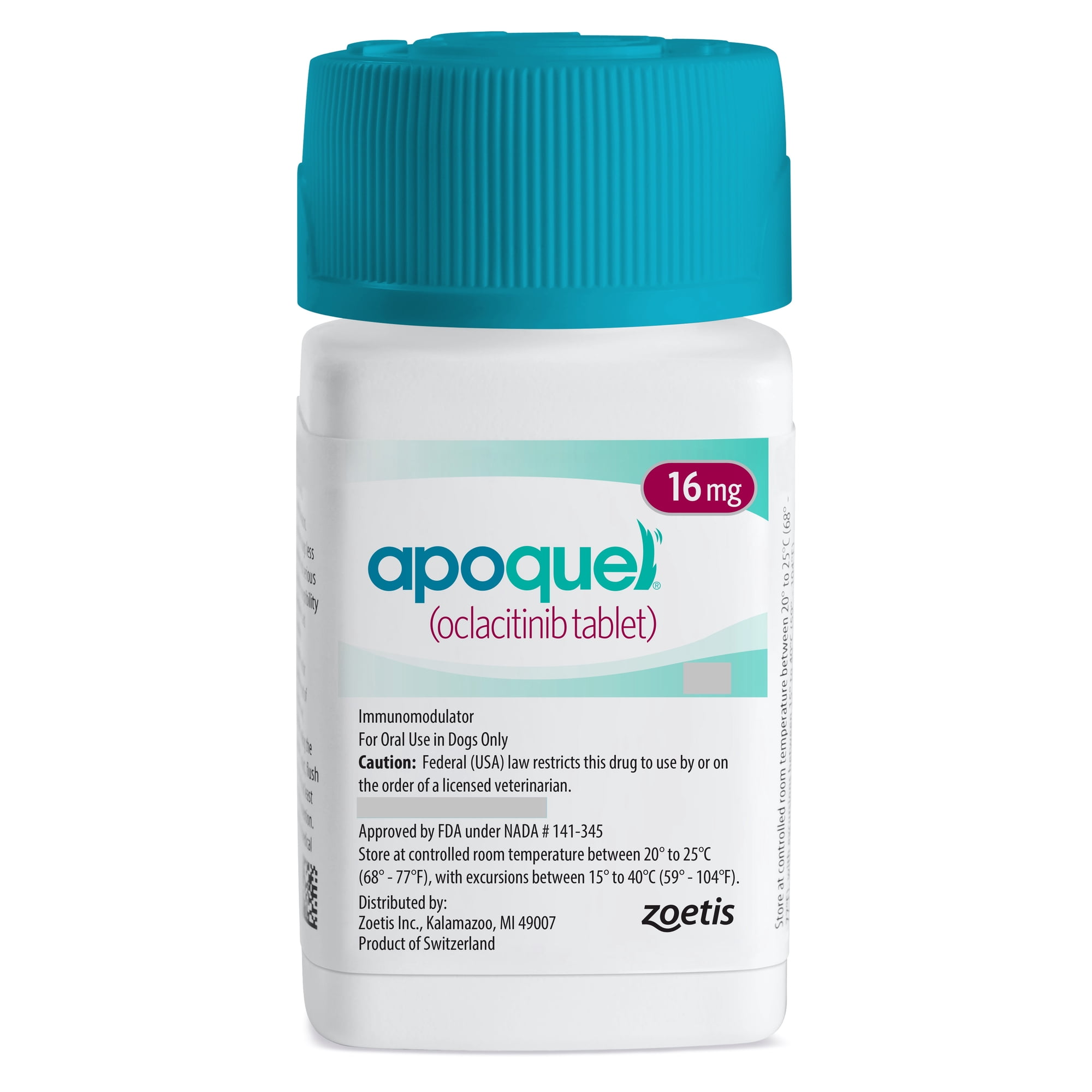 Apoquel (Oclacitinib) Tablets for Dogs, 16mg