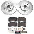 thumbnail image 3 of PowerStop Front Z23 Evolution Sport Carbon-Fiber Ceramic Brake Pad and Drilled & Slotted Rotor Kit Fits: CADILLAC CHEVROLET Select Models K7001, 3 of 10