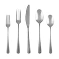 thumbnail image 4 of Cambridge Silversmiths Keene Hammered Mirror 20 Piece Flatware Set, Service for Four, silver, 4 of 4