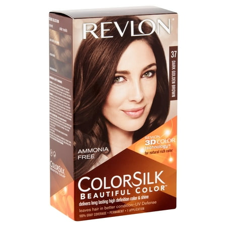 Revlon Colorsilk Beautiful Color Permanent Hair Dark Golden Revlon Colorsilk Beautiful Color Permanent Hair Dark Golden Brown 37