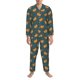 thumbnail image 3 of Fotbe Hot Dog 6 Pijama de Hombre con Estampado de Manga Larga, Conjunto de 2 Piezas, Ropa de Dormir Suave y Cómoda con Bolsillos-Small, 3 of 7