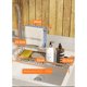 thumbnail image 2 of Sponge Holder for Kitchen Sink, Stainless Steel Telescopic Sink Storage Rack Holder-Stainless Steel Telescopic Sink Sponge Holder, 2 of 5