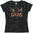 thumbnail image 3 of Inktastic Argyle Mardi Gras Women's T-Shirt, 3 of 5