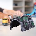 thumbnail image 4 of Dalazy Modèle de Train 1:87 Tunnel de Rocaille Accessoires de Jardin Jouet pour Garçons, 4 of 9