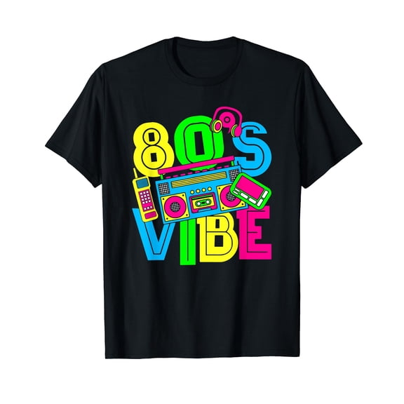 This Is My 80's Vibe 1980s Fashion 80s 90s Outfit Party T-Shirt