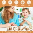 thumbnail image 2 of Juguetes Montessori de madera MLYEY, 7 unidades, para bebés de 12 a 36 meses, 2 of 7