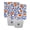 Orange Persimmons Blue Vines, variant on Dailycode 2 Pack LED Plug in Night Light with Dusk to Dawn Sensors for Home Kids Room Bedroom, Orange Persimmons Blue Vines