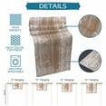 thumbnail image 6 of Brown Coastal Table Runner 90 Inches, Summer Ocean Sea Ombre Starfish Corals Bed Runner Dresser Scarves Tabletop for Indoor Outdoor Parties/Ceremony/Banquet, 13" x 90", 6 of 9