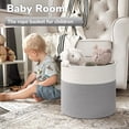 thumbnail image 2 of Cesta de almacenamiento de juguetes Goodpick Baby Laundry, gris, 38 x 36 cm, 2 of 6