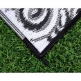 thumbnail image 4 of 42843 Tapis d'Extérieur, 8 Pieds x 16 Pieds, Tourbillon de Charbon, 4 of 6